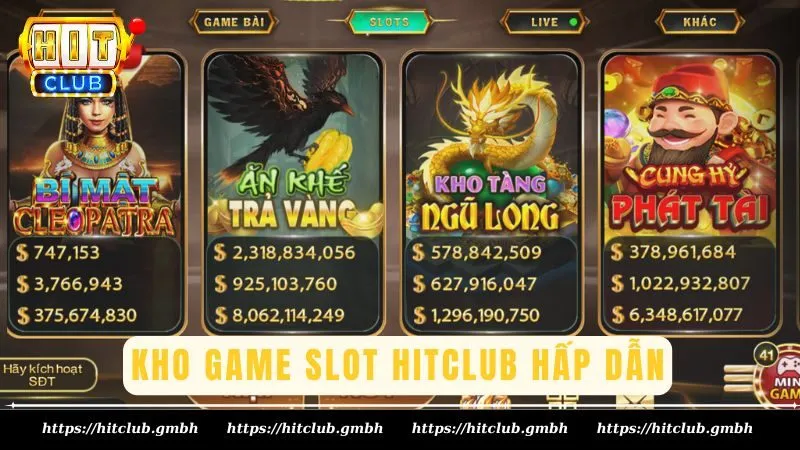 Kho game Slot Hitclub cực kỳ đa dạng đem đến những trải nghiệm mới mẻ nhất Kho game Slot Hitclub cực kỳ đa dạng đem đến những trải nghiệm mới mẻ nhất