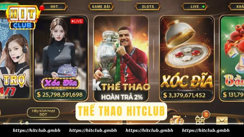Sảnh game thể thao Hitclub uy tín và xanh chín nhất 2024 Sảnh game thể thao Hitclub uy tín và xanh chín nhất 2024